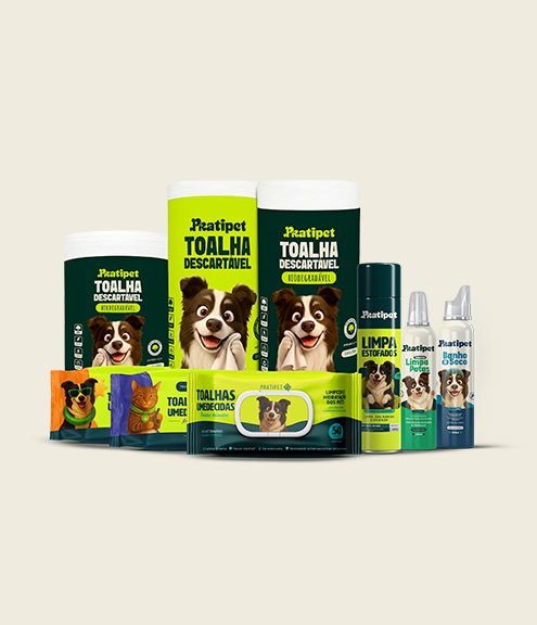 Família de produtos Pratipet